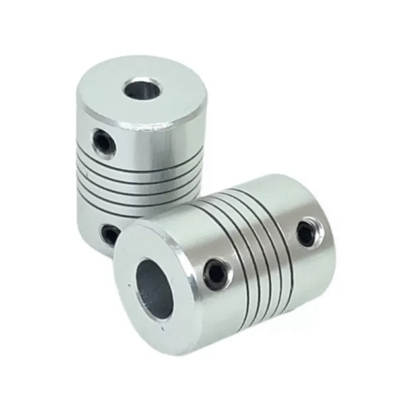 Acople aluminio 5mm kit x2