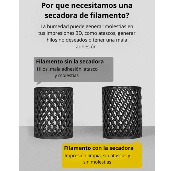 Secadora Filamento Dry Box Space PI - Imagen 5