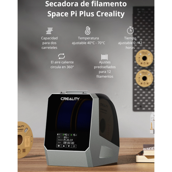Secadora Filamento Creality Space Pi Filament Dryer Plus - Imagen 2