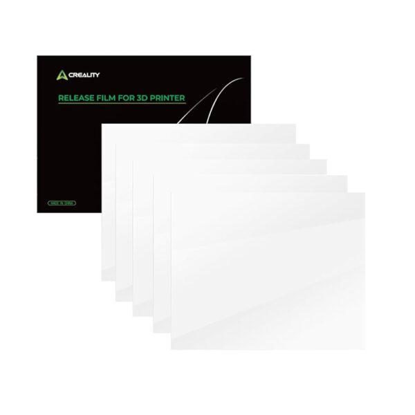 Paquete de Films FEP Creality – 200 x 140 x 0,15 mm (x5 piezas)