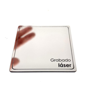 Hoja ABS Bicolor Plata (1200x600x1.3mmm)