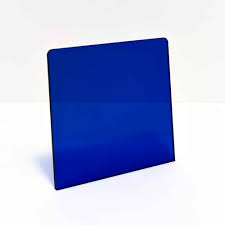 Placa De Acrílico Azul Transparente 3mm Corte A Medida