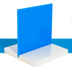 Placa De Acrílico Celeste 3mm Corte A Medida