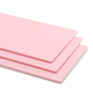 Placa De Acrílico Rosa Claro 3mm Corte A Medida