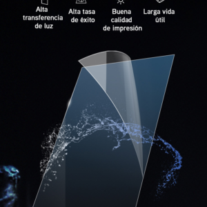 Film FEP Creality 310 x 220 x 0.127mm X5 Unidades
